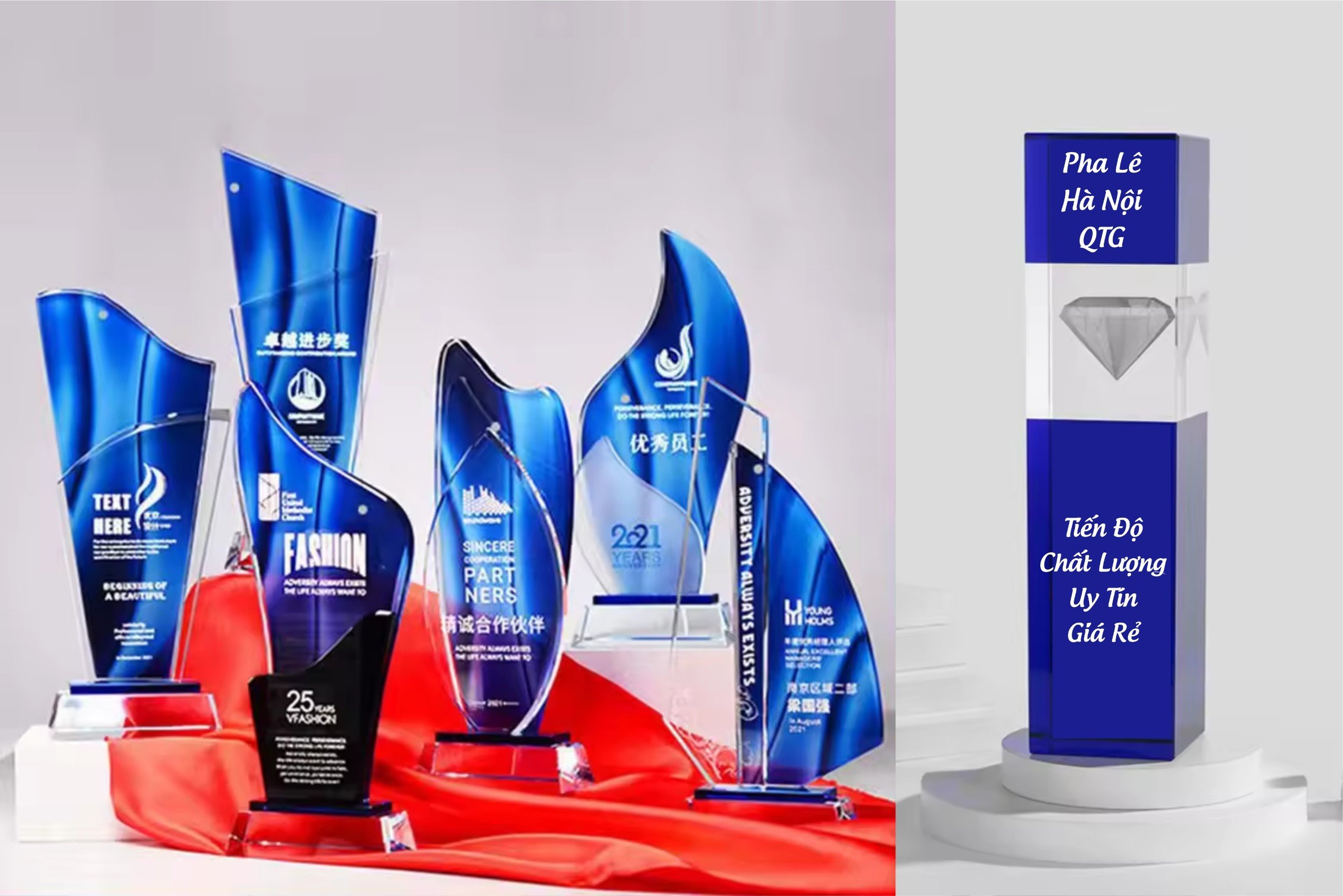 269 Mẫu Cúp Pha Lê Chọn Lọc đẹp nhất (24/09/2025)